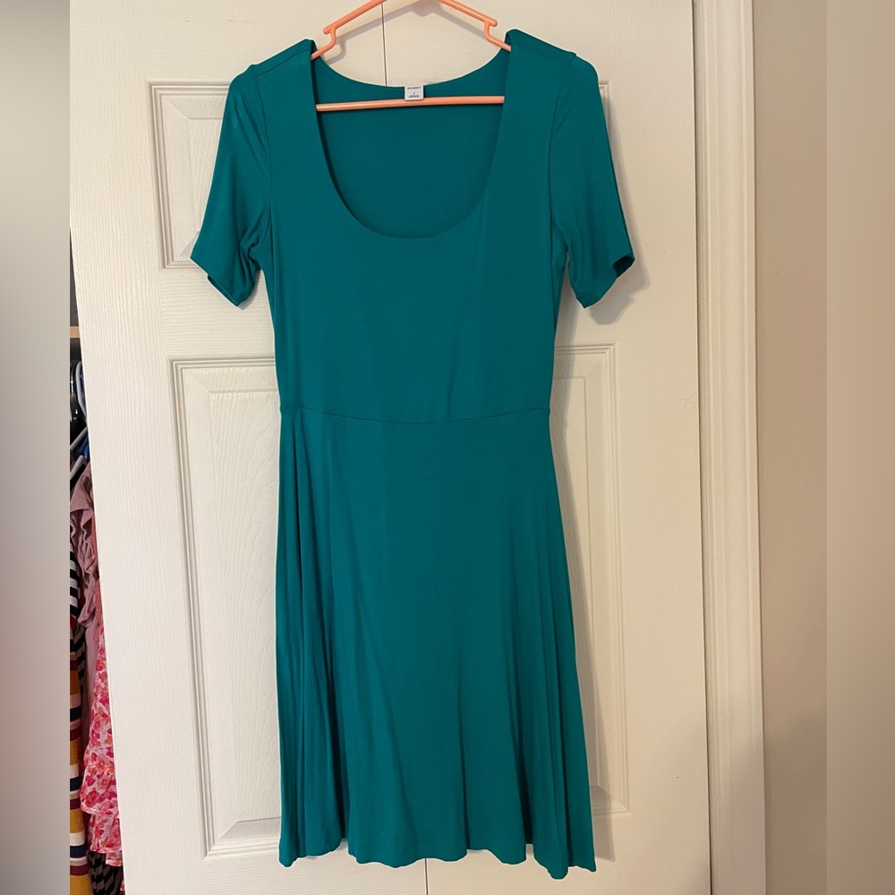 Old Navy Short Sleeve Dress, Teal